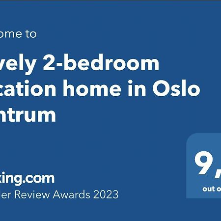 Lovely 2-Bedroom Vacation Home In Oslo ! Kültér fotó